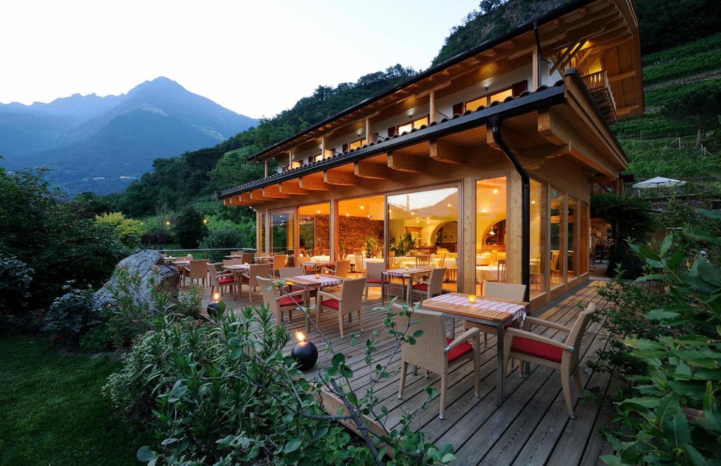Hotel Garni Partaneshof 메라노 외부 사진